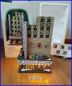 Dept 56 Christmas In The City Series Radio City Music Hall #58924 In Box