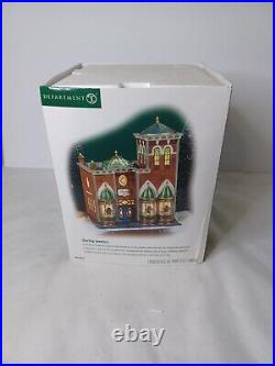 Dept 56 Christmas In The City Series Sterling Jewelers 56.58926 Department 56