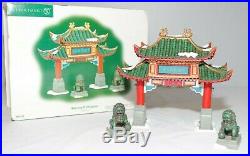 Dept 56 Christmas In The City Series Welcome To Chinatown 807253 SUPER RARE