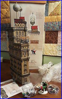 Dept 56 Christmas In The City Special Ed THE TIMES TOWER First 2000 05620 RARE