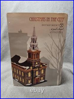 Dept 56 Christmas In The City St. Paul's Chapel 4020173