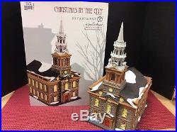 Dept 56 Christmas In The City St. Paul's Church #4020173 NIB