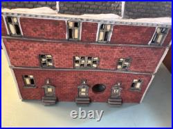 Dept 56 Christmas In The City Sutton Place Brownstones #5961-7 EUC