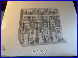 Dept 56 Christmas In The City Sutton Place Brownstones #5961-7 EUC