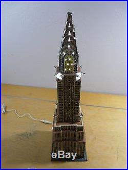 Dept. 56 Christmas In The City THE CHRYSLER BUILDING