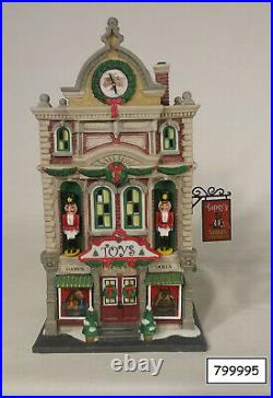 Dept 56 Christmas In The City TOPSY'S TOYS -Used- 799995