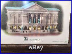 Dept 56 Christmas In The City The Art Institute Of Chicago Brand New
