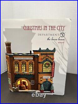 Dept 56 Christmas In The City The Brew House 4036491 Retired Hard To Find