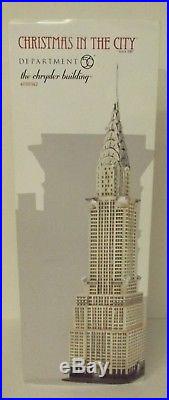 Dept 56 Christmas In The City The Chrysler Building 4030342 New Lights Up