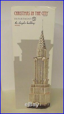 Dept 56 Christmas In The City The Chrysler Building 4030342 New Lights Up