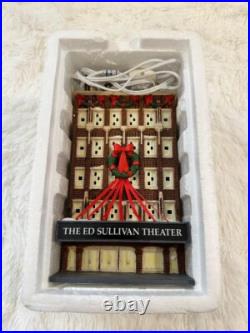 Dept 56 Christmas In The City The Ed Sullivan Theater Limited Prod Rare New Dept 56 Christmas In The City The Ed Sullivan Theater Limited Prod Rare New
