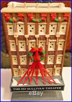 Dept 56 Christmas In The City The Ed Sullivan Theater Limited Prod Rare New