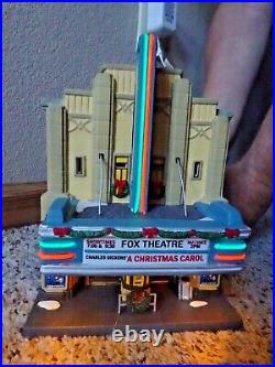 Dept 56 Christmas In The City The Fox Theatre #4025242 Working EUC