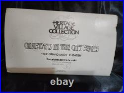 Dept 56 Christmas In The City The Grand Movie Theater #58870