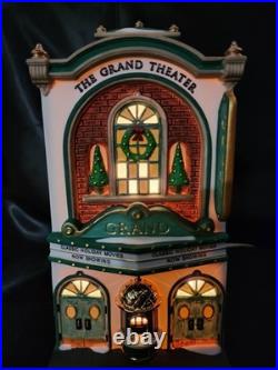 Dept 56 Christmas In The City The Grand Movie Theater #58870
