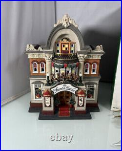 Dept 56 Christmas In The City The Monte Carlo Casino Limited Edition #56.58925
