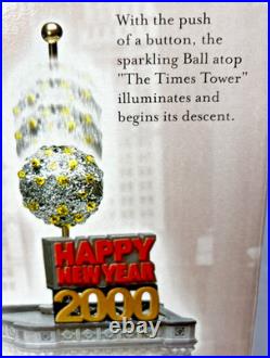 Dept 56 Christmas In The City The Times Tower 2000 Special Edition Gift Set