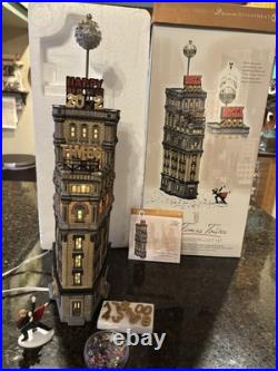 Dept 56 Christmas In The City The Times Tower Special Edition Gift Set 2000 Dept 56 Christmas In The City The Times Tower Special Edition Gift Set 2000