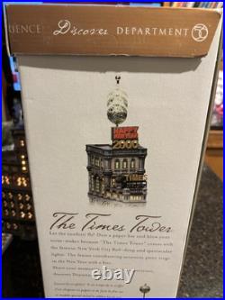 Dept 56 Christmas In The City The Times Tower Special Edition Gift Set 2000 Dept 56 Christmas In The City The Times Tower Special Edition Gift Set 2000