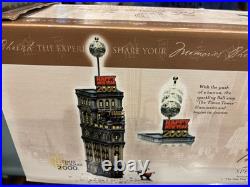 Dept 56 Christmas In The City The Times Tower Special Edition Gift Set 2000 Dept 56 Christmas In The City The Times Tower Special Edition Gift Set 2000