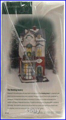 Dept 56 Christmas In The City The Wedding Gallery Brand New