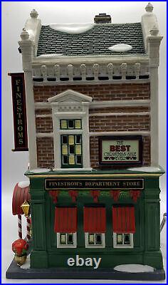 Dept 56 Christmas In The City VISITING SANTA AT FINESTROM'S #59243 In Box