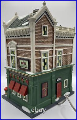 Dept 56 Christmas In The City VISITING SANTA AT FINESTROM'S #59243 In Box