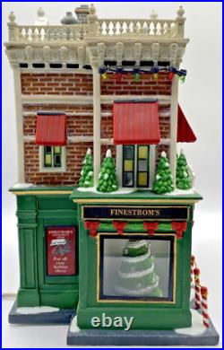 Dept 56 Christmas In The City VISITING SANTA AT FINESTROM'S #59243 In Box