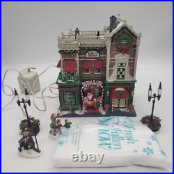 Dept 56 Christmas In The City VISITING SANTA AT FINESTROM'S #59243 Read
