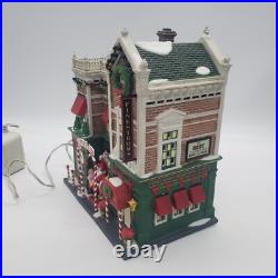 Dept 56 Christmas In The City VISITING SANTA AT FINESTROM'S #59243 Read