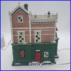 Dept 56 Christmas In The City VISITING SANTA AT FINESTROM'S #59243 Read