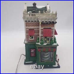 Dept 56 Christmas In The City VISITING SANTA AT FINESTROM'S #59243 Read
