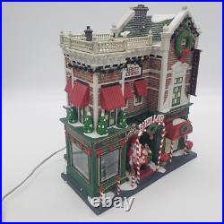 Dept 56 Christmas In The City VISITING SANTA AT FINESTROM'S #59243 Read