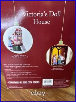 Dept 56 Christmas In The City Victoria's Doll House 59257 Original Box Complete