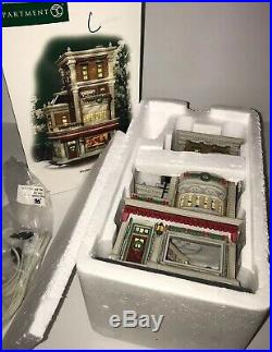 Dept 56 Christmas In The City Village Lighted Build 59249 Woolworth's 2007