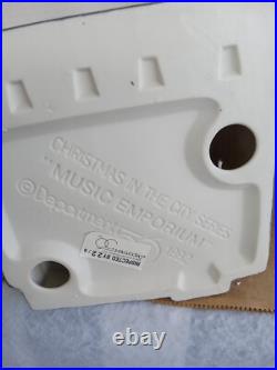 Dept 56 Christmas In The City Village Music Emporium Nib Dept 56 Christmas In The City Village Music Emporium Nib