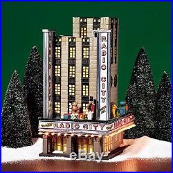 Dept 56 Christmas In The City Village Radio City Music Hall New York House Gift