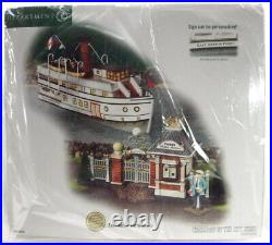 Dept 56 Christmas In The City Village Series East Harbor Ferry Brand New