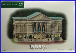 Dept 56 Christmas In The City Village The Art Institute Of Chicago Brand New