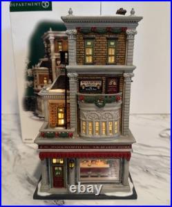 Dept 56 Christmas In The City Woolworth's 59249 HTF Rare Lighted Village withBox