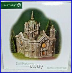 Dept 56 Christmas In the City Cathedral of Saint Paul 58930 Never Displayed