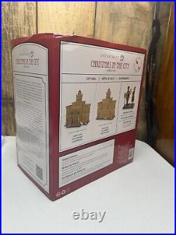 Dept 56 Christmas In the City City Hall #6011381 NEW