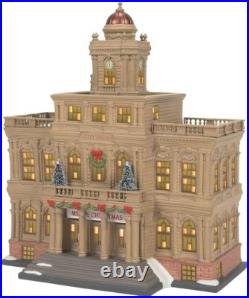 Dept 56 Christmas In the City City Hall #6011382 NEW Z