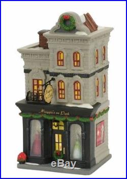 Dept 56 Christmas In the City Maggie's on Park BRAND NEW 2017 Free Shipping