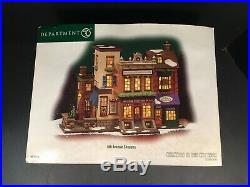 Dept 56 Christmas In the City Series 5th Avenue Shoppes 59212 Village