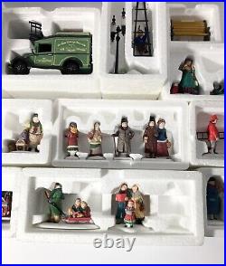 Dept 56 Christmas in The City 21-Piece (11 Boxes) Porcelain People Figurines