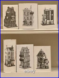Dept. 56, Christmas in The City, Lot of 14 with First Metropolitan Bank 5882-3