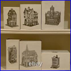 Dept. 56, Christmas in The City, Lot of 15 with Johnsons Grocery & Deli 58886