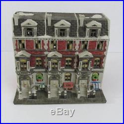 Dept 56 Christmas in The City Sutton Place Brownstones Retired 5961-7