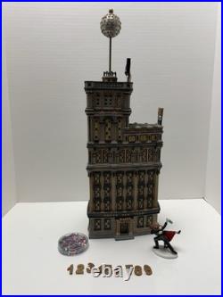 Dept. 56 Christmas in The City Times Tower 2000 Special Edition COMPLETE &WORKS Dept. 56 Christmas in The City Times Tower 2000 Special Edition COMPLETE &WORKS